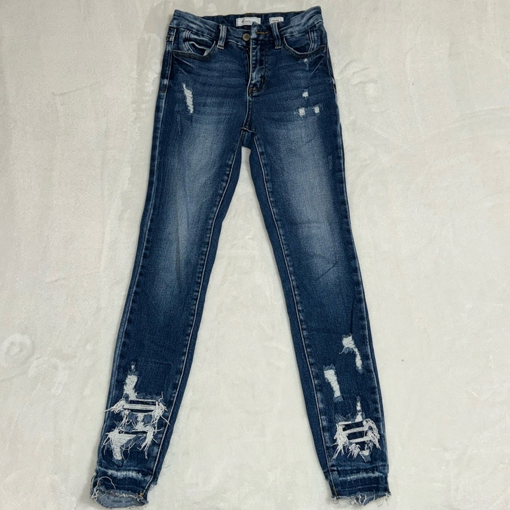 KANCAN- Size 24, High Rise, Ankle Skinny